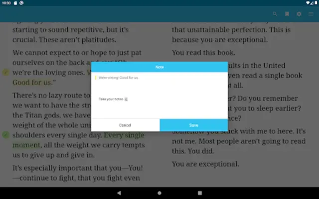 OBC Reader android App screenshot 2